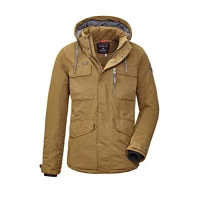 Abbildung von G.I.G.A. DX Herren Stormiga MN Jckt B Casual Funktionsjacke Mit Abzippbarer Kapuze, Bronze, S