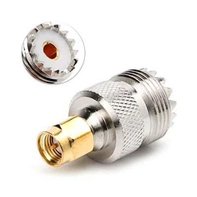 Abbildung von Ksikdeg SMA Stecker auf UHF Buchse, RF Koaxial Adapter SO 239 SO239