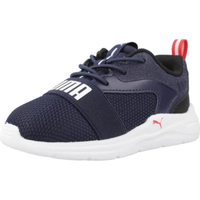 Abbildung von Sneakers Puma Modell Soft Wired 2 Ac Inf Farbe Blau