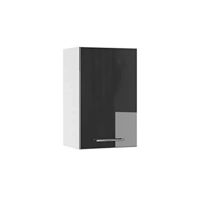 Abbildung von Vicco Hängeschrank Fame Line, Anthrazit Hochglanz/Weiß, 45 cm