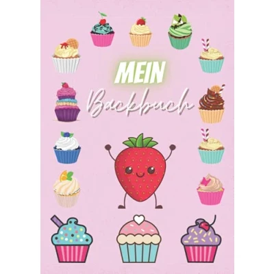 Abbildung von Mein Backbuch zum Selberschreiben: Register und Seitennummerierung Kuchen, Torte, Dessert Geschenkidee für Backbegeisterte A4 Format