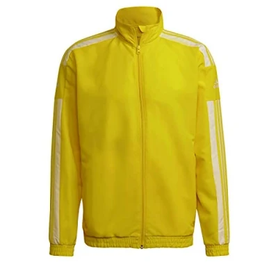 Abbildung von adidas Performance Squadra 21 Trainingsjacke, Herren, Größe: Large, Team yellow/white