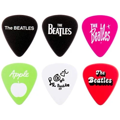 Abbildung von Perri&#039;s Leathers LP TB4 The Beatles Guitar Picks, 6 Pack