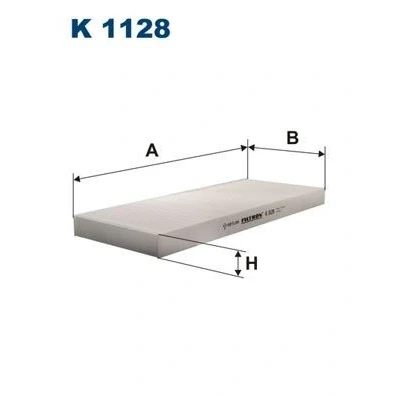 Abbildung von Filter, Innenraumluft FILTRON K 1128
