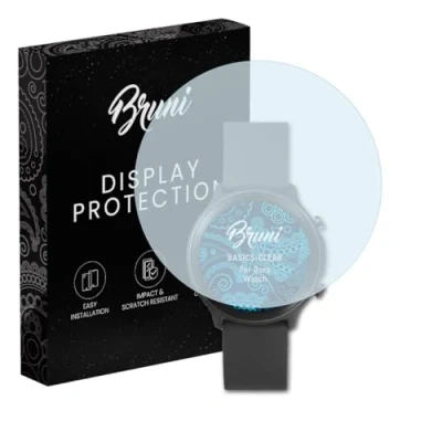Abbildung von Bruni Schutzfolie kompatibel mit Doro Watch Folie, glasklare Displayschutzfolie (2X)