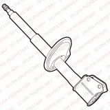 Abbildung von DELPHI DG7910 Stoßdämpfer Vorderachse Gasdruck Zweirohr Federbein FORD: FIESTA 3