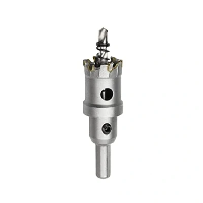 Abbildung von Meccion TCT Hartmetall Lochsägenbohrer, robuster Lochschneider in Industriequalität für Edelstahl, Metall, Legierung, Gusseisen, Kupfer
