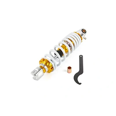 Abbildung von Motoforce Stoßdämpfer 300mm einstellbar gold / weiß universal