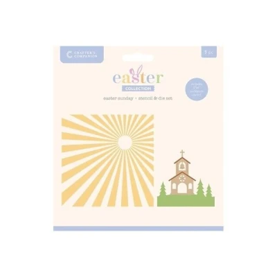 Abbildung von CC Easter Mini Collectie Snijmal/Stencil Sunday