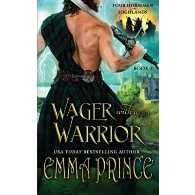 Abbildung von Wager with a Warrior (Four Horsemen of the Highlands, Book 2)