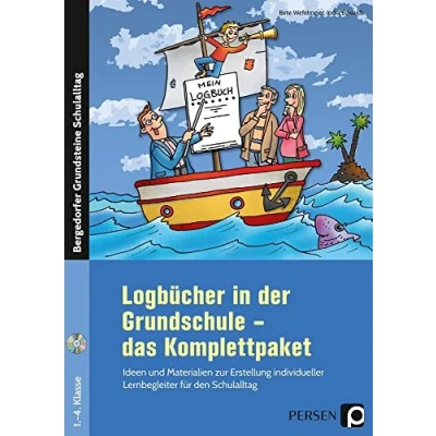 Abbildung von Logbücher in der Grundschule das Komplettpaket: Ideen und Materialien zur Erstellung individueller Lernbegleiter für den Schulalltag (1. bis 4. ... Grundsteine Grundschule)