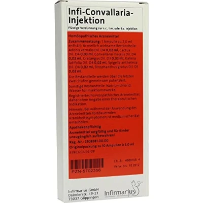 Abbildung von INFI Convallaria Injektion 10X2 ml