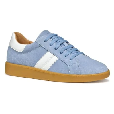 Abbildung von Geox Meleda Sneaker low, Damen, Größe: 36, Light blue/white Schuhe