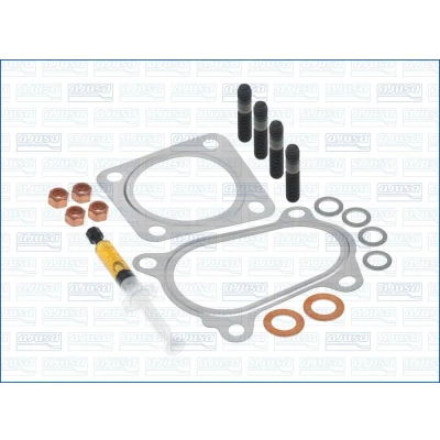 Abbildung von AJUSA JTC11898 Montagesatz, Lader with studs, syringe oil mit Dichtungen Montageanleitung ABARTH: 500 / 595 695 Schrägheck, Grande Punto
