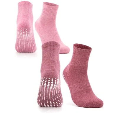 Abbildung von Occulto 24 PACK Stoppersocken Socken, Damen, Größe: 35 38, Pink rot
