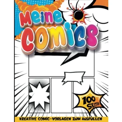 Abbildung von Kreatives Zeichenbuch Lernen Comic: Comics Blanko Zeichnen Notizbuch Von Anfänger Büchern Geschenkideen Ostern