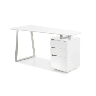 Abbildung von MCA furniture Schreibtisch &quot;Tori&quot;, weiß matt lackiert, mit 3 Schubladen, Breite 150 cm
