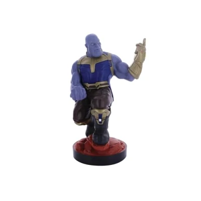 Abbildung von Cableguys Gaming Figur Marvel Thanos Zubehör Halterung für Controller oder Smartphone Inklusive USB Kabel 20 cm