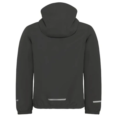 Abbildung von Jack Wolfskin Flaze Regenjacke / wasserabweisende Jacke für Kinder, Größe: 128, Granite black