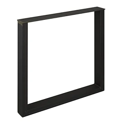 Abbildung von SOTECH Tischgestell TAB Stahl Used Look Profil 80 x 40 mm Höhe: 720 Tiefe 700 Tischkufen Industriedesign Tischuntergestell Tischkufe Kufengestell