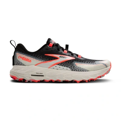 Abbildung von Brooks Cascadia 18 Laufschuh Trail, Damen, Größe: 43, Black grey flame Schuhe