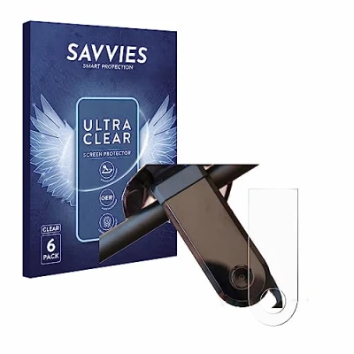 Abbildung von Savvies 6 Stück Schutzfolie für NIU KQi3 Max Displayschutz Folie Ultra Transparent