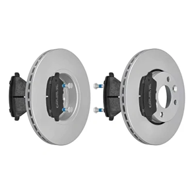 Abbildung von f.becker_line Bremsensatz Bremsscheiben Ø260MM + Bremsbeläge Vorne kompatibel mit RENAULT CLIO III Bremsen Set Bremsenset Bremsanlage