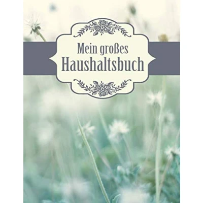 Abbildung von Mein großes Haushaltsbuch: Geld sparen im Haushalt und Alltag Format mit viel Platz Nachhaltigkeit