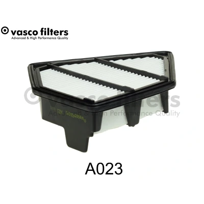 Abbildung von DAVID VASCO A023 Luftfilter 75 250 223 rechteckig Filtereinsatz HONDA: CR V 4