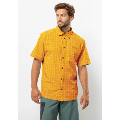 Abbildung von Jack Wolfskin Norbo Hemd, Herren, Größe: Large, Curry check