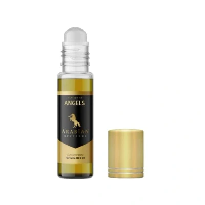 Abbildung von ES 5449 ANGELA Parfümöl für Frauen. 6ml Roll On Flasche. Arabian Opulence. Süß/Patschuli/Balsamico/warm würzig/fruchtig/holzig