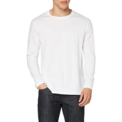 Abbildung von Stedman Classic Long Sleeve Men Weiß Baumwolle Small Herren