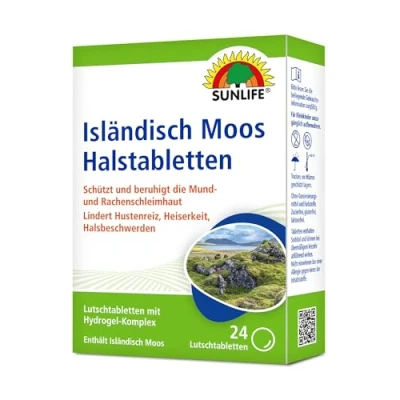 Abbildung von Sunlife Isländisch Moos Halstabletten