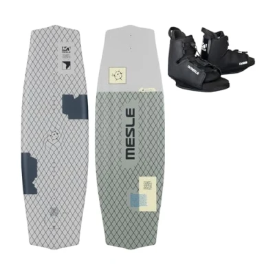Abbildung von Wakeboard Set Liberty 128 cm mit Duro Bindung Boot &amp; Seilbahn Kinder
