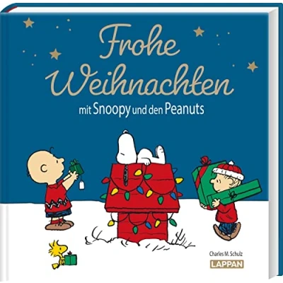 Abbildung von Peanuts Geschenkbuch: Frohe Weihnachten mit Snoopy und den Peanuts: Weihnachtszeit Charlie Brown seinen Freunden Ein Geschenk für Adventskalender