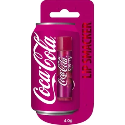 Abbildung von Lip Smacker Coca Cola Collection, Lippenbalsam mit Kirsch Geschmack, inspiriert von Cola, Feuchtigkeitsspendend und Erfrischend, 1 Stück