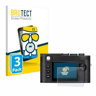 Abbildung von BROTECT Entspiegelungs Schutzglas für Leica M11 (3 Stück) Schutzfolie Panzer Folie Glas Matt [Extrem Kratzfest 9H, Anti Reflex, Fingerprint]