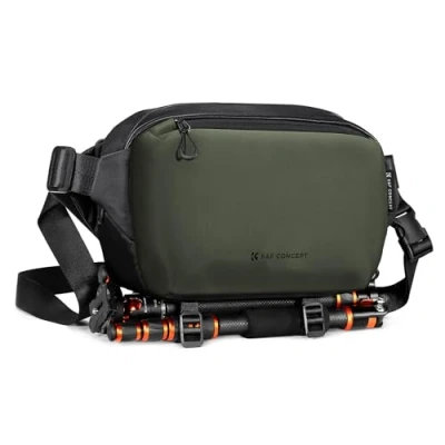 Abbildung von K&amp;F Concept Kamera Rucksack, Schultertasche, quadratische Tasche, Taschen für Fotografen, Rechteck Hülle, kompatibel mit Canon/Nikon/Sony/DJI Mavic Drohnen Rucksack