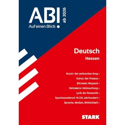 Abbildung von STARK Deutsch Abi Auf einen Blick! 2026 Hessen (Skripte / Blick!)