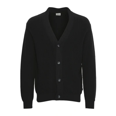 Abbildung von Solid Strickjacke, Herren, Größe: Large, True black