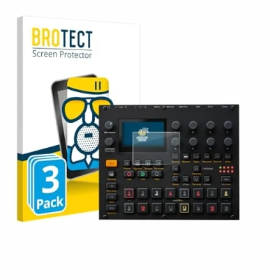Abbildung von BROTECT Entspiegelungs Schutzglas für Elektron Digitakt II (3 Stück) Schutz Folie Panzerfolie Glas Matt [Extrem Kratzfest 9H, Anti Reflex]