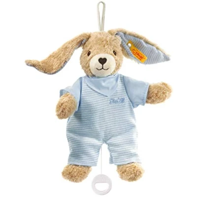 Abbildung von Steiff Spieluhr Hoppel Hase Spieluhr, Enthält Bio Baumwolle
