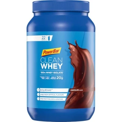 Abbildung von Powerbar Clean Whey 100% Isolate Chocolate 570g High Protein Pulver+Whey