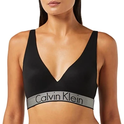Abbildung von Calvin Klein Damen Plunge Push Up BH, Schwarz (Black 001), (Herstellergröße: 0C34)