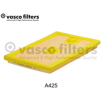 Abbildung von DAVID VASCO A425 Luftfilter 24 191 270 rechteckig Filtereinsatz VOLKSWAGEN: Polo V Schrägheck, Golf 7 Passat B8 Variant