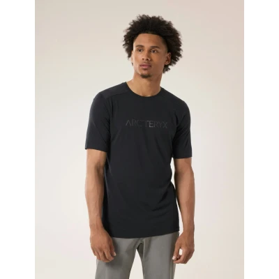 Abbildung von Arc&#039;Teryx Ionia Merino Wool Arc&#039;Word Logo SS M Herren Black XL