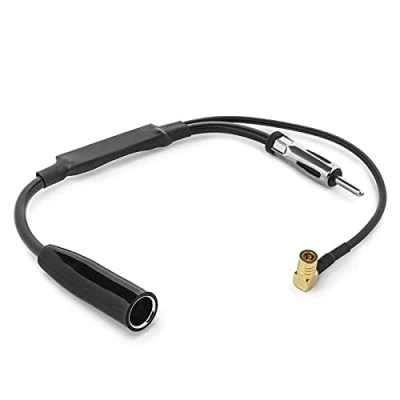 Abbildung von Auto Antennen Adapter DAB/UKW Splitter DIN 150 Ohm, SMB Stecker DA Autoradio Scheibenantenne