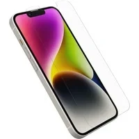 Abbildung von OtterBox Premium Glass Screen Protector for iPhone 14/iPhone 13/iPhone 13 Pro, Tempered Glass, advanced Scratch Protection, Survives Drops up to 3ft, Antimicrobial Protection