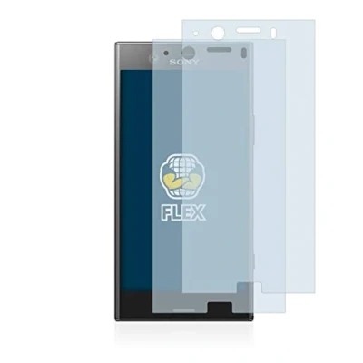 Abbildung von BROTECT 2 Stück Full Cover Schutzfolie für Sony Xperia XZ1 Compact Screen Displayschutz Folie [3D Curved, Anti Fingerprint, Kristall Klar]