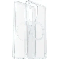 Abbildung von OtterBox Symmetry Series Clear transparente Hülle mit Magneten für Samsung Galaxy S25 Ultra, sturzsicher, schützende Hülle, 3X getestet nach Militärstandard, Transparent,Keine Einzelhandelsverpackung